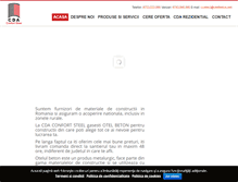 Tablet Screenshot of otelbeton.net